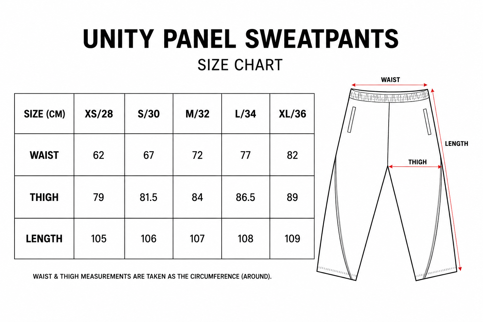 Unity Panel Sweatpants